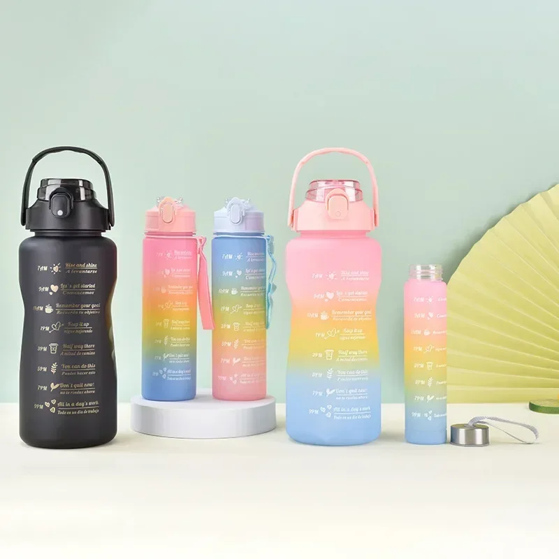 3 in 1 Motivational Water Bottle - Image 2