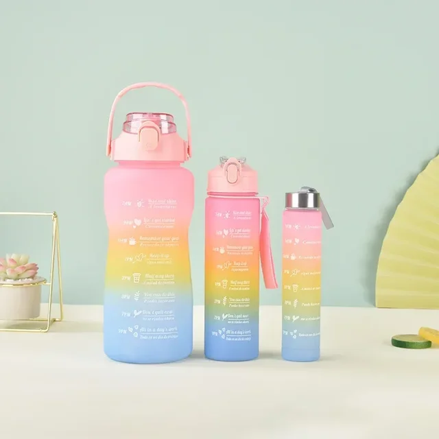 3 in 1 Motivational Water Bottle - Image 8