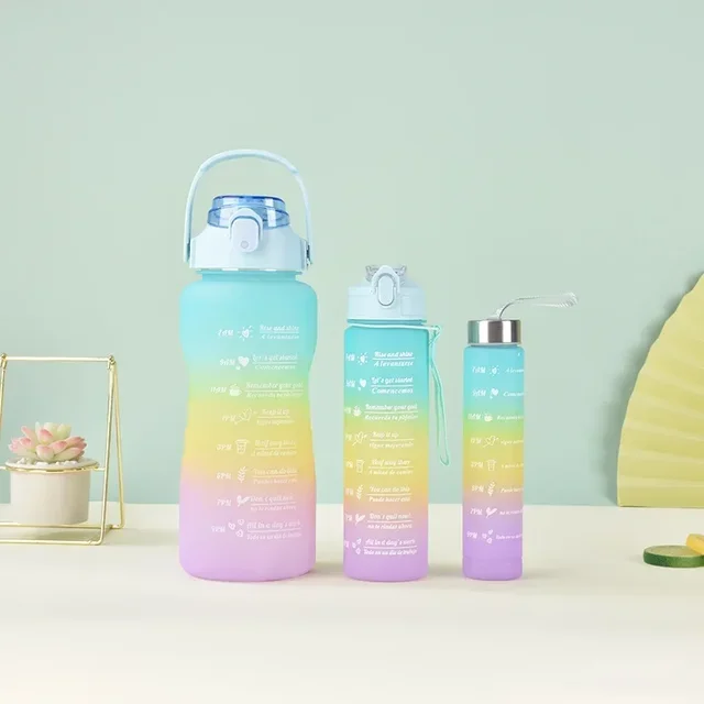 3 in 1 Motivational Water Bottle - Image 10