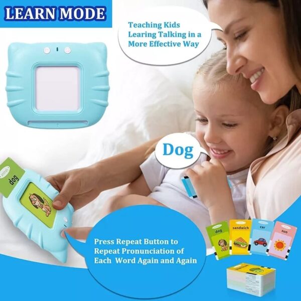 Early Education Children's Enlightenment English Flashcards Machine Learning Machine Audio Puzzle