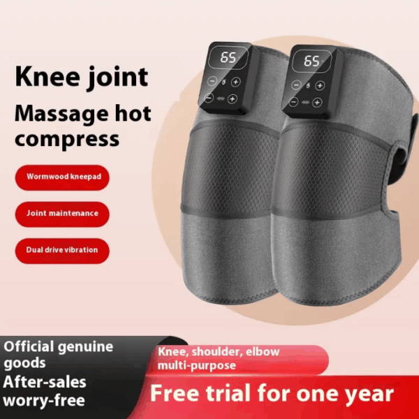 High Performance Hot Sale Portable Cordless Electric Knee Massager Multifunctional and Effective Heating Therapy Treatment