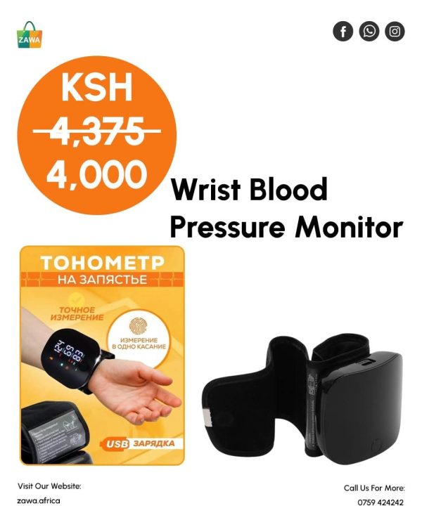 Wrist Blood Pressure Monitor
